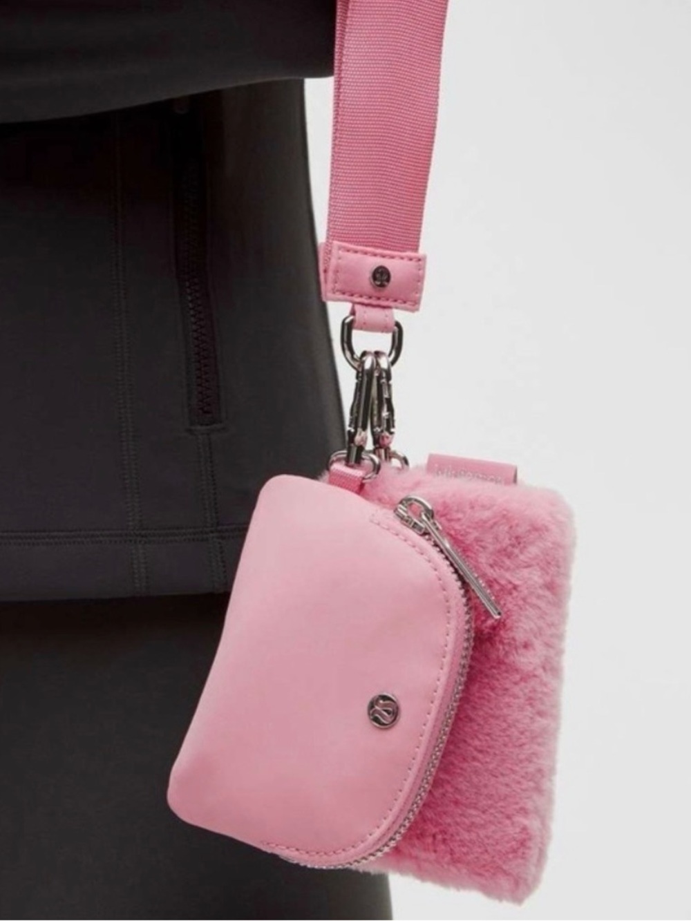 lululemon Dual Pouch Wristlet *Plush Fleece (NWT) *Special Edition